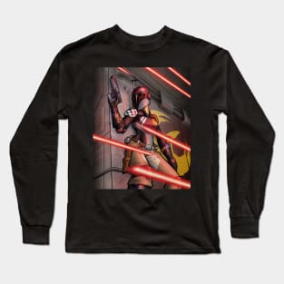 Rebel Space Warrior Long Sleeve T-Shirt